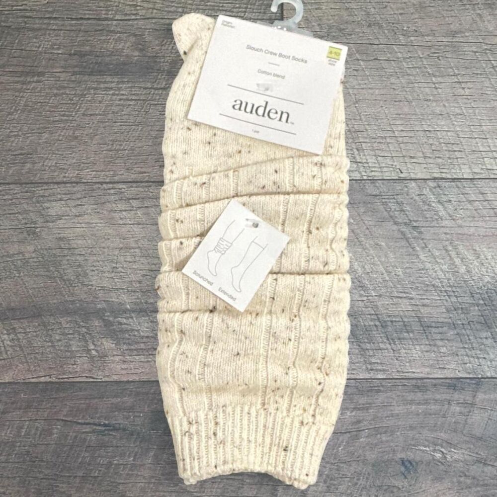Auden Women's Slouch Crew Boot Socks